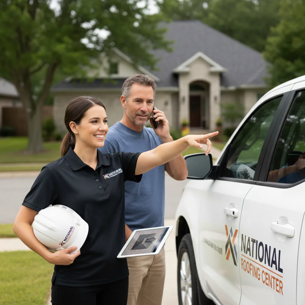 National Roofing Center customer support in Azle